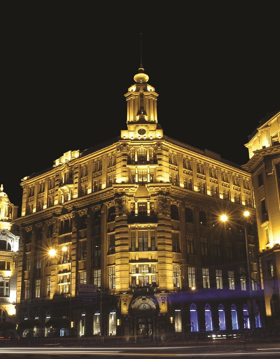 three on the bund exterior single building-外滩三号大楼外观独景.